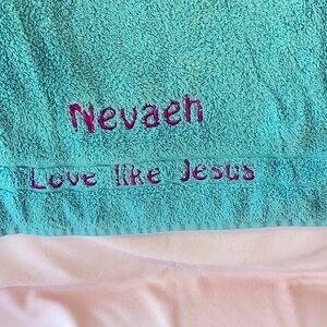 FINAL SALE PRICE 2 Child’s Bath Towels - 1 Hooded